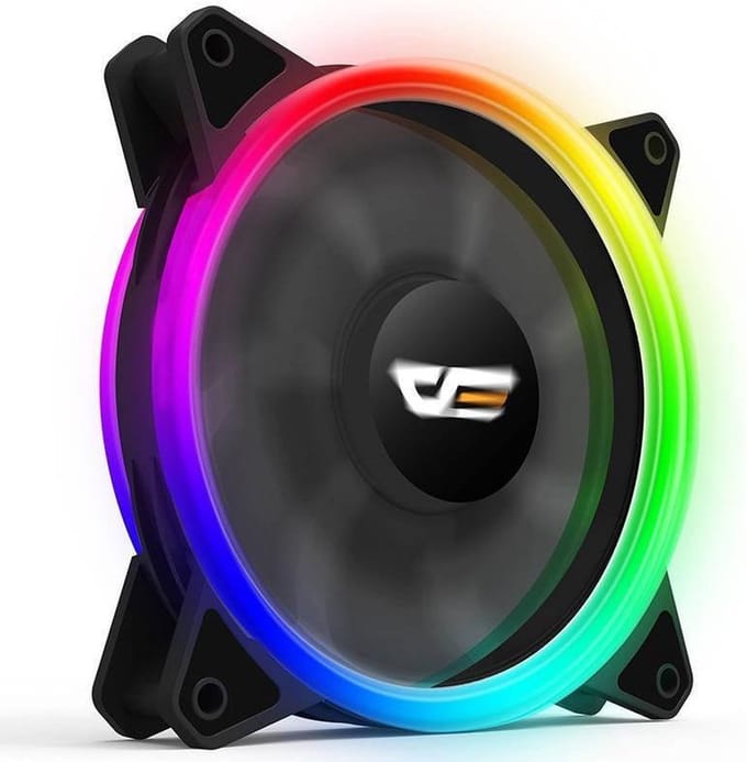 Darkflash DR12 PRO computer cooling system - Case ventilator - 120mm - Black - 16 dBA