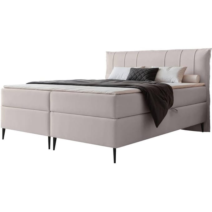 Boxspring Savina 180x200 cm incl topper en opbergruimte | NADUVI Collection