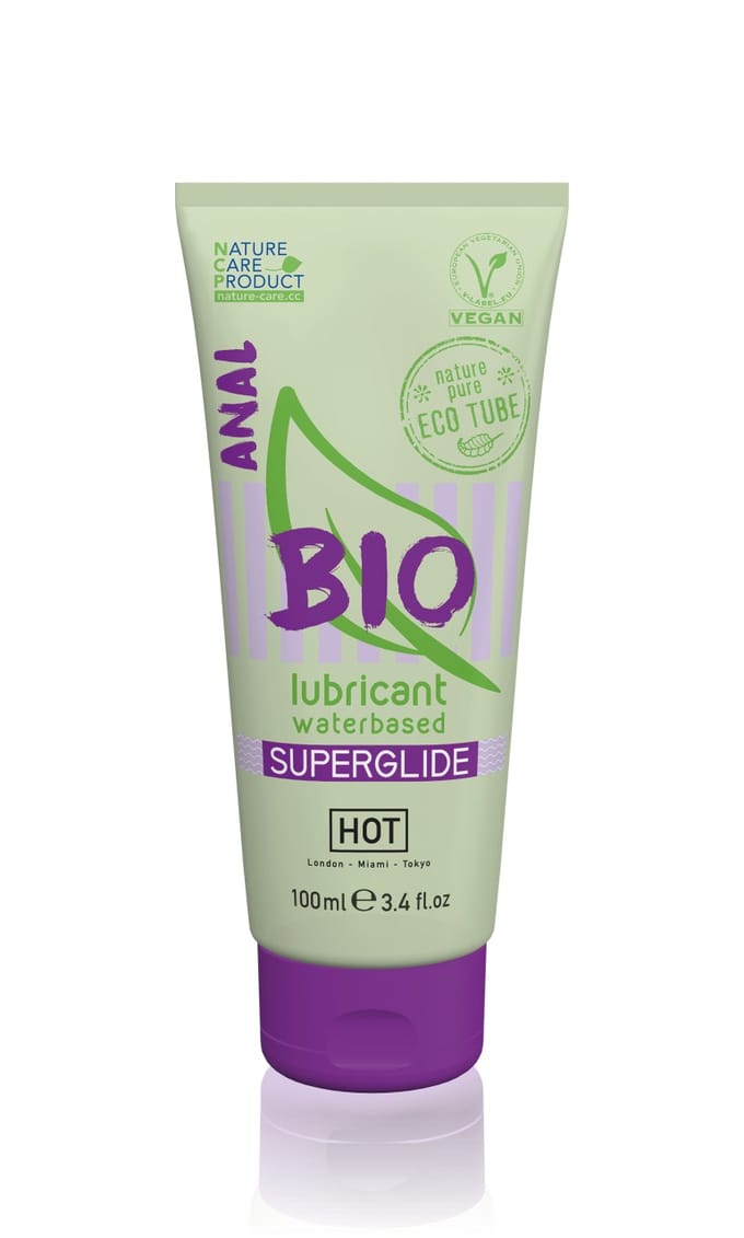 HOT BIO -  Superglide Anal Waterbasis Glijmiddel - 100 ml