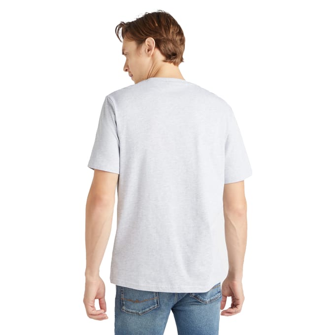 Umbro Heren Team T-shirt (Grijs gemêleerd/wit)