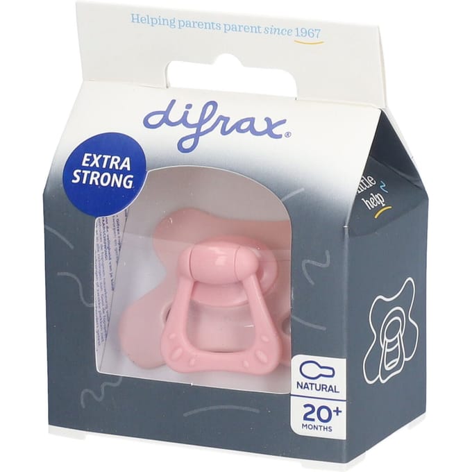 Difrax Fopspeen Natural 20+ M Cotton Candy Assortiment