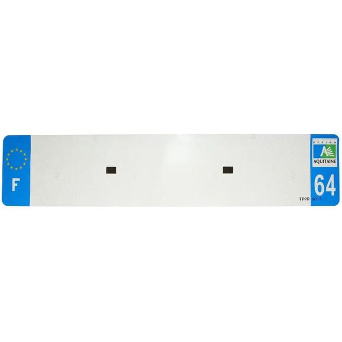 Nummerplaatstrip voor pvc Top Plaq 64