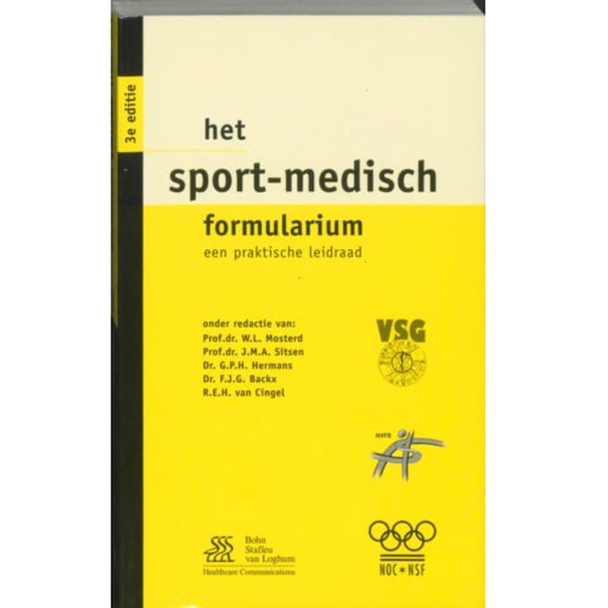 Het Sport-Medisch Formularium - Formularium