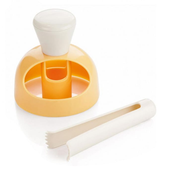 Donutvorm Plastic Herbruikbaar Praktisch DIY Donutmaker Donut Bakvorm voor Keukens Restaurants orange
