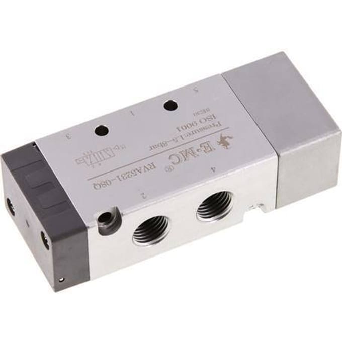 5/2 G1/4'' (G1/8'') Luchtgestuurd Ventiel 1.5-8bar/21.0-112psi E.MC