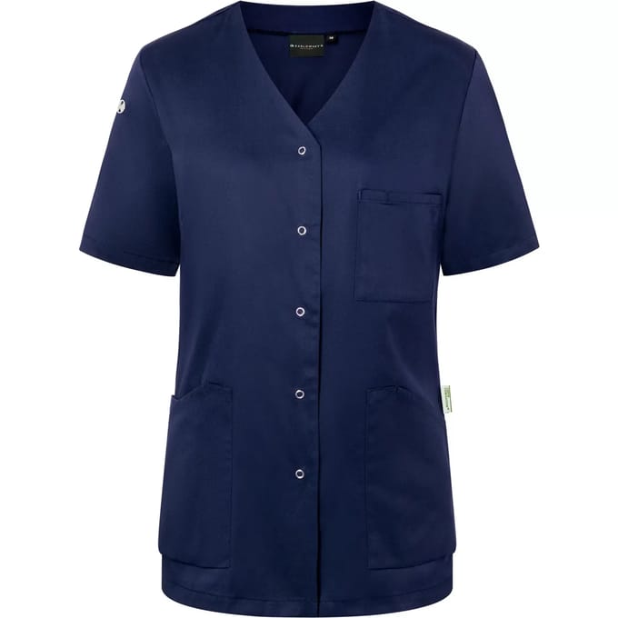 Karlowsky Shortsleeve Ladies´ Kasack Essential KY131 - Navy (ca. Pantone 533C) - 44