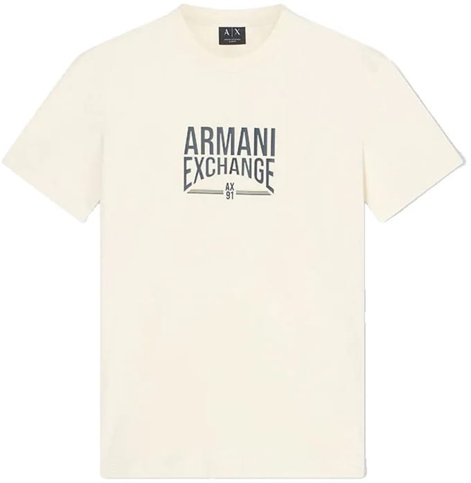 Armani Exchange Xm002452_af10334 T-shirt Met Korte Mouwen Beige 2XL Man