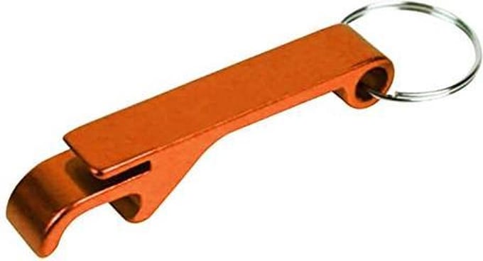 Bier Sleutelhanger – Oranje - Bieropener – Beer Opener – Flesopener