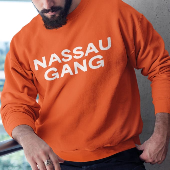 Oranje Koningsdag Trui Nassau Gang M