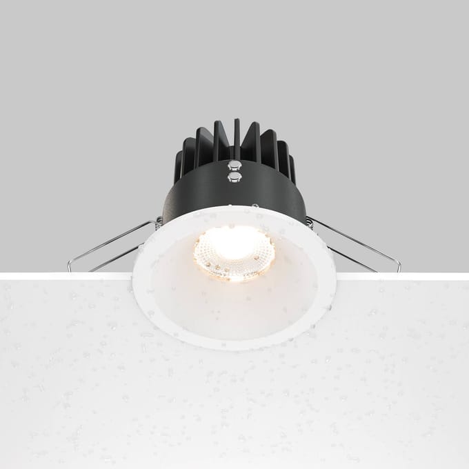 Maytoni Zoom LED inbouwspot 930 IP65 rond triac, wit