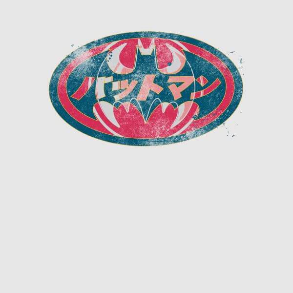 DC Comics Batman Japanese Logo Dames T-shirt - Grijs - S
