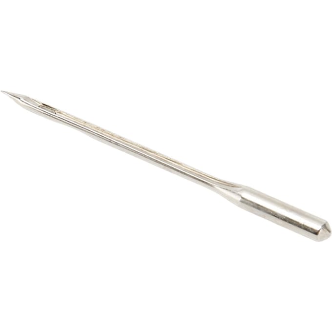 10 pièces Aiguilles de Machine à Coudre Acier Haute Résistance 6,5 cm Ensemble d'Aiguilles pour Machine à Broder Usage Domestique beige