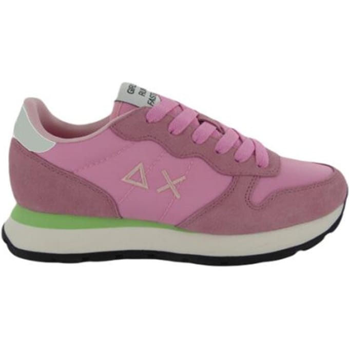 Sun68 Ally Solid Nylon Sneakers - Dames - Roze - Maat 38