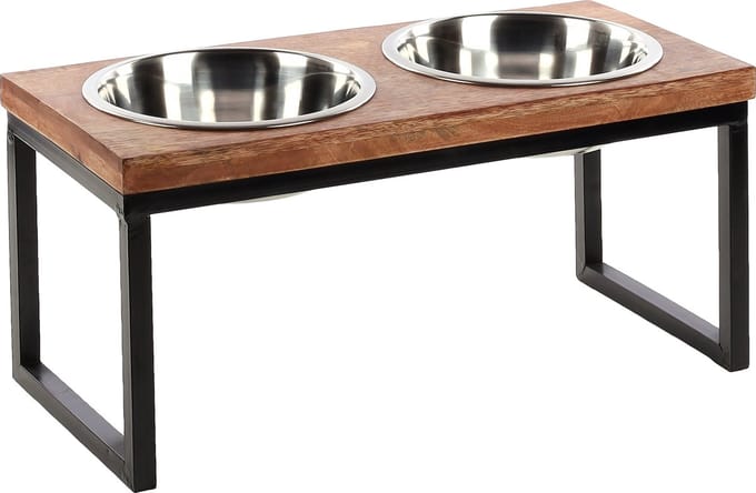 Flamingo Voerbak - Hondenbak - Dinerset - Tommy – 2x2700ml, Praktisch, Duurzaam en Design!