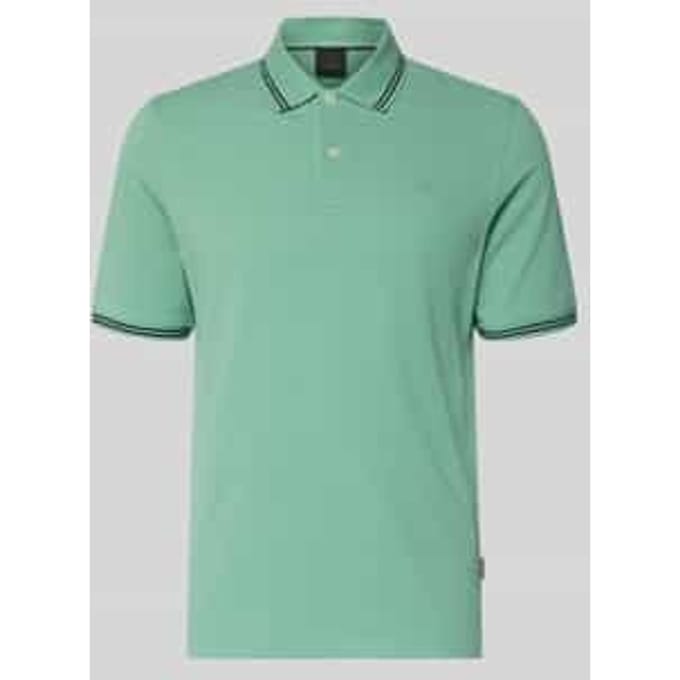 regular fit poloshirt met gestikt logo