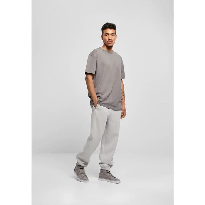 Urban Classics - Organic Basic Heren T-shirt - S - Grijs