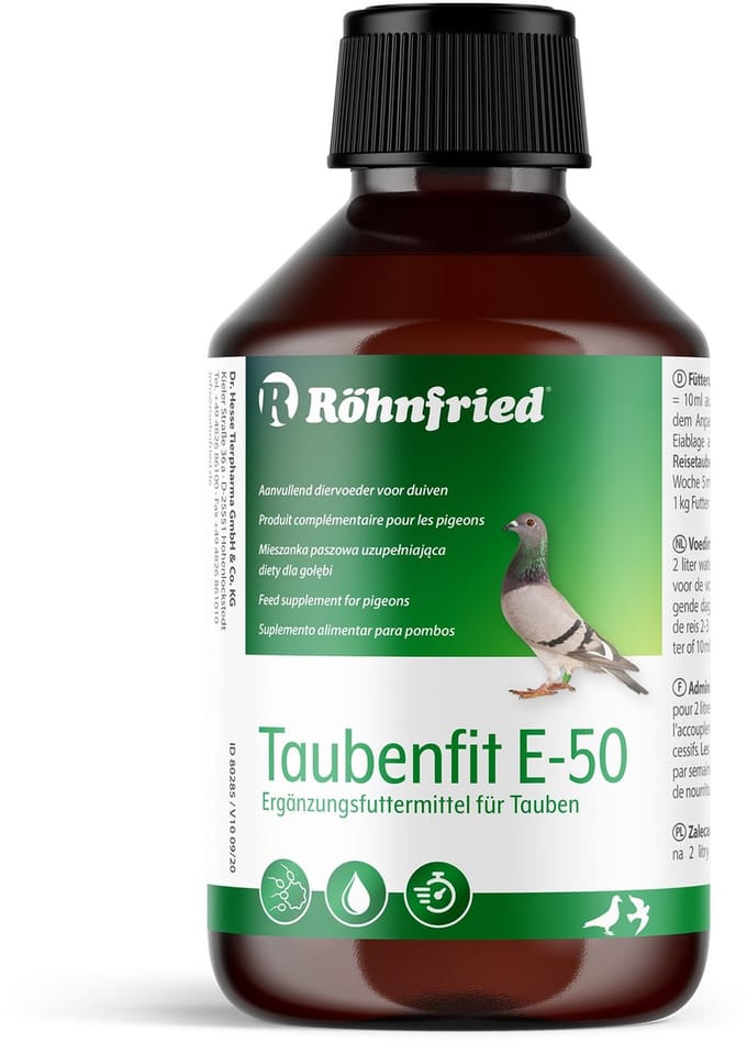 Rohnfried Taubenfit-E 50 Vit. E-Konzentrat 250ml - voor postduiven