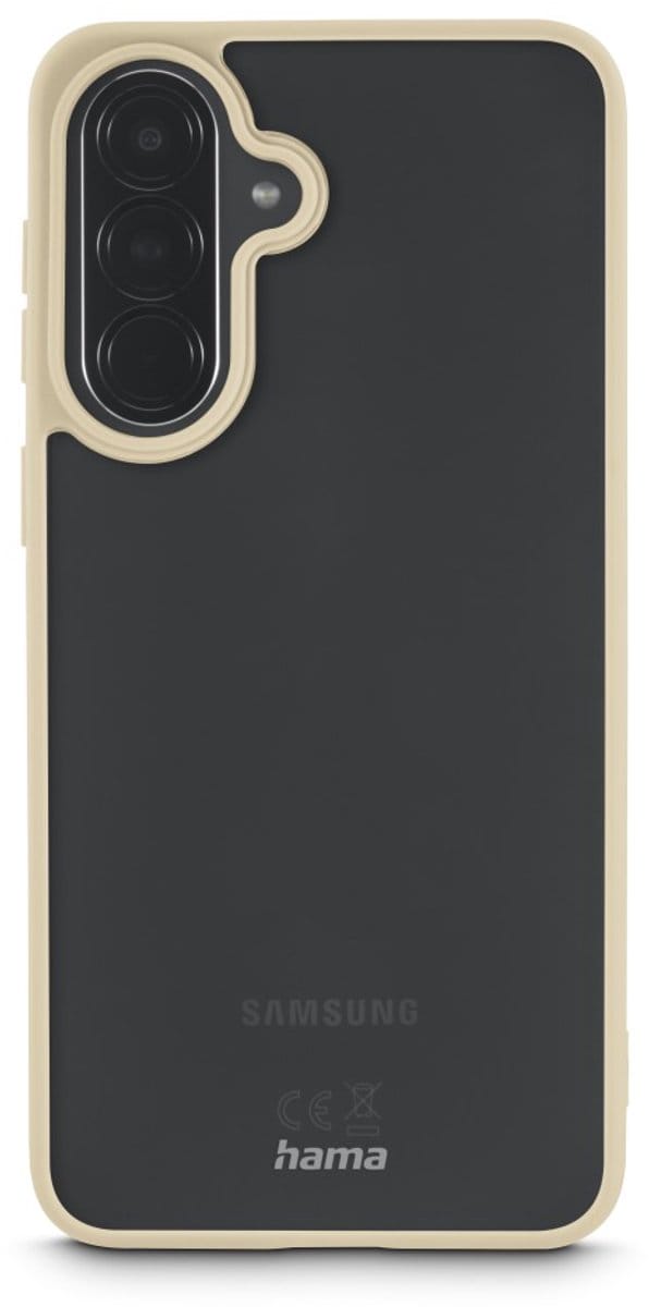 HAMA hoesje geschikt voor Galaxy A57 5G - Frame Protect - Beige