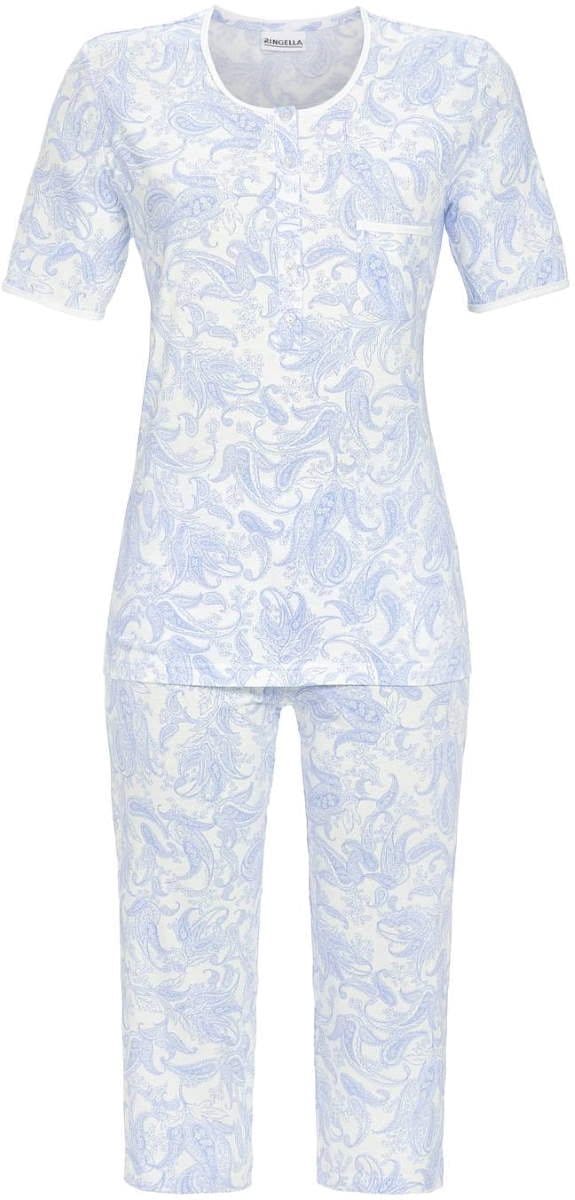 Ringella – Soft Paisley – Pyjama – 5211268 – Azur – Maat 48