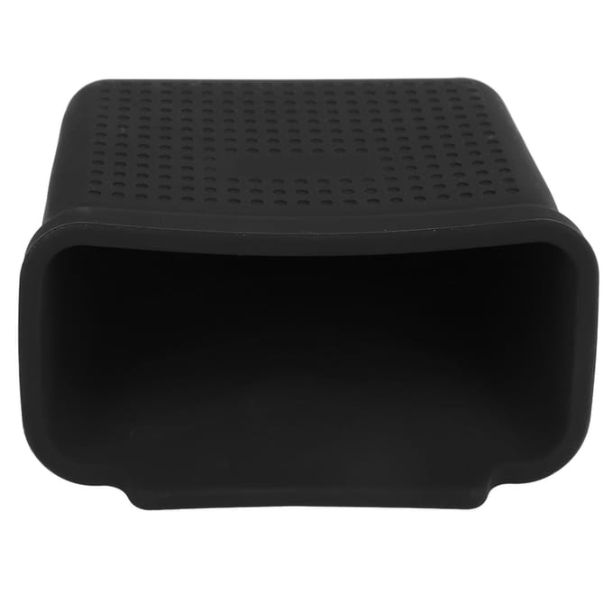 Auto Zijvak Organizer Klittenband Design Middenconsole Mobiele Telefoon Vak Vervanging voor black