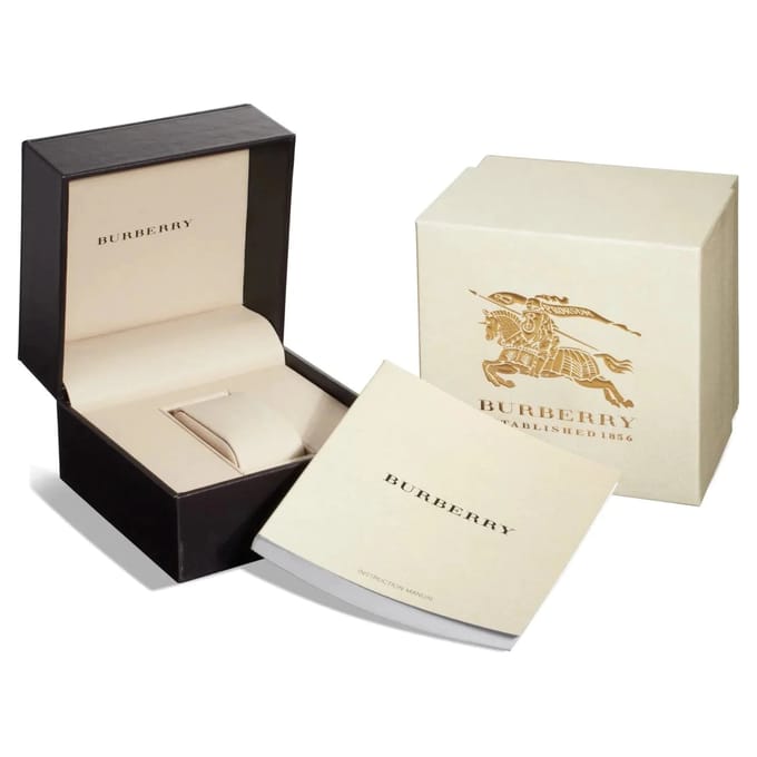 Burberry - Diamantruit Gestempelde Dameshorloge