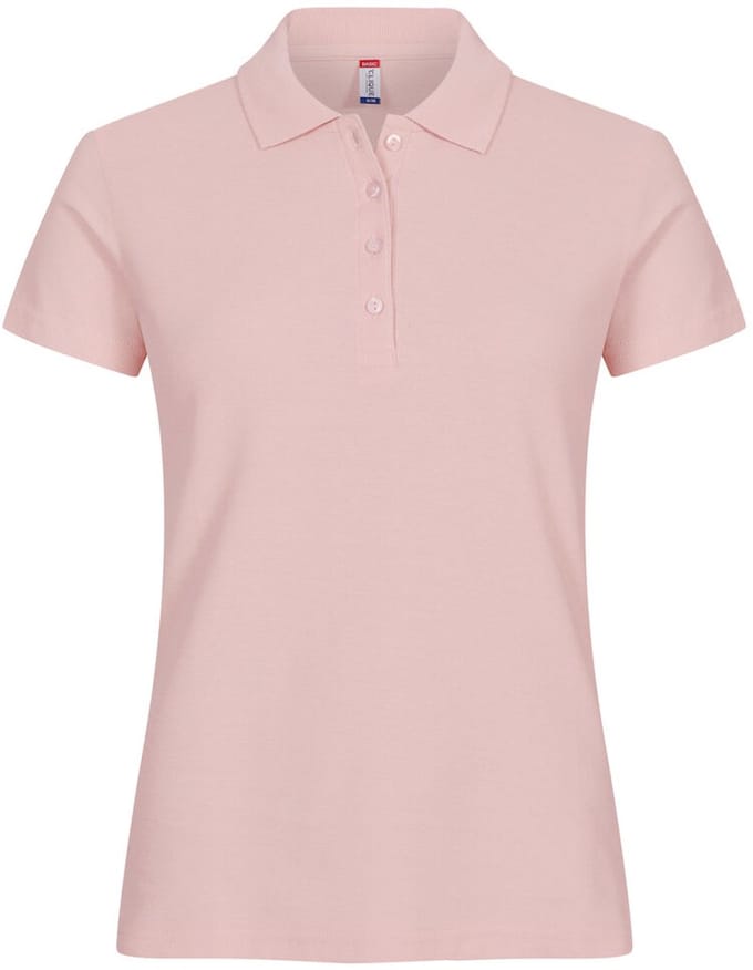 Clique Basic Polo Women 028231 - Candy Roze - XS