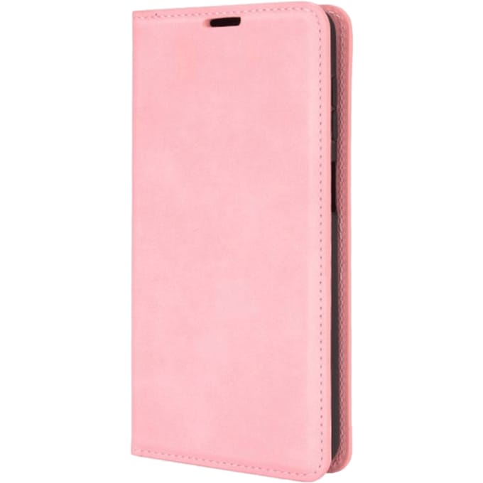 Mocaa Samsung Galaxy A12 Magnetisch Slim Fit Bookcase Hoesje Roze