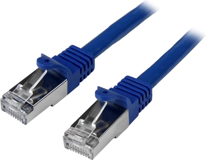 StarTech.com 2m Blue Cat6 / Cat 6 Shielded (SFTP) Patch Cable 2 m - patchkabel - 2 m - blå - Blauw - 2m