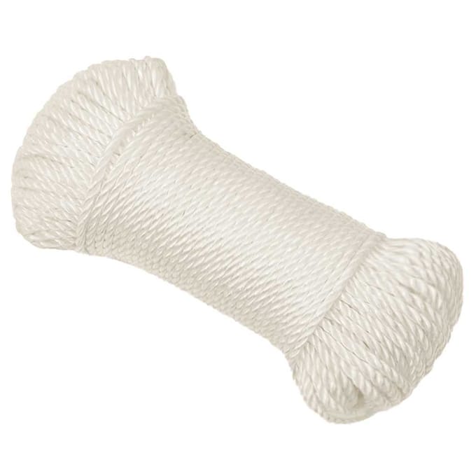 vidaXL - Werktouw - 6 - mm - 100 - m - polypropeen - wit
