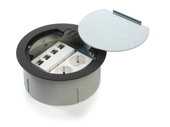 OCS Rondo 160 Vloerstopcontactdoos - 33.73.001 - E2Q4P