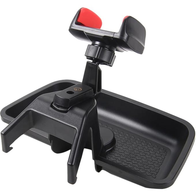 Support de Téléphone Portable Support de Voiture Rotatif Support de Téléphone Remplacement pour Wrangler JK 2012 2017 gray