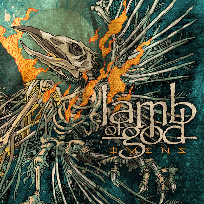 Lamb Of God LP - Omens - voor Geen - transparant