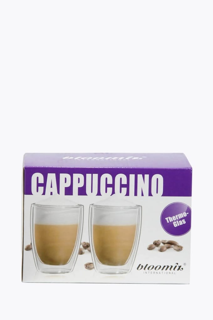 bloomix Roma cappuccino glazen set van 2