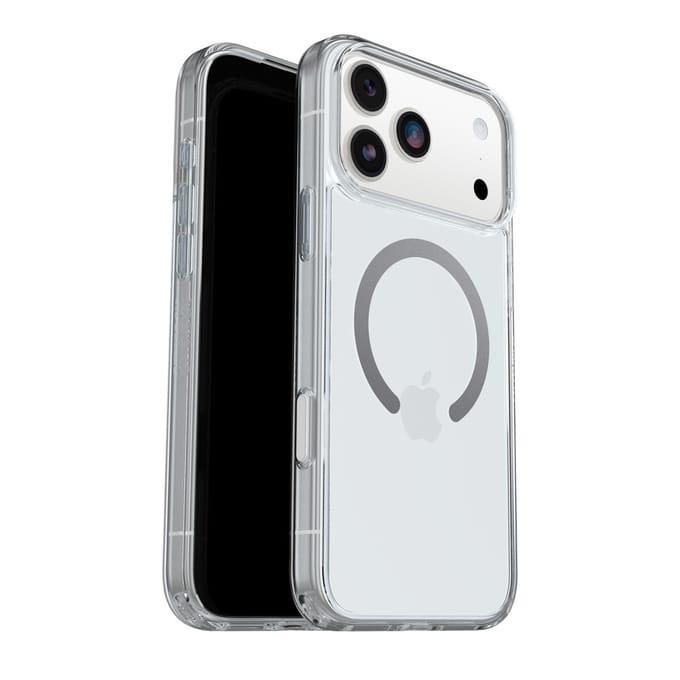 OtterBox Symmetry Clear Backcover MagSafe voor de Apple iPhone 17 Pro Max - Clear