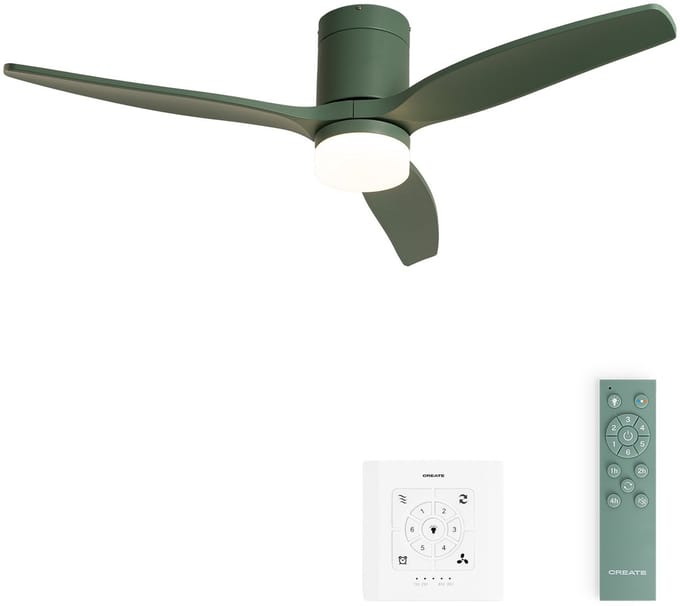 CREATE - Stille 40W plafondventilator met technische ABS bladen in verschillende maten - WIND CALM
