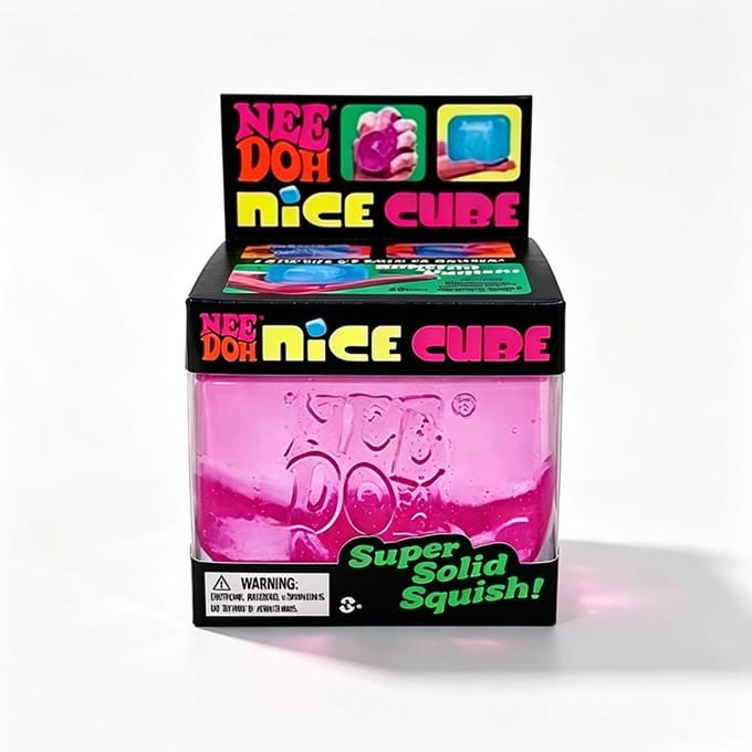 Populaire Schylling Needoh Maltose Nice Cube Stressverlichting Sensorisch Fidget Speelgoed Verlicht Angst Zacht Knijpbaar Bureau Speelgoed