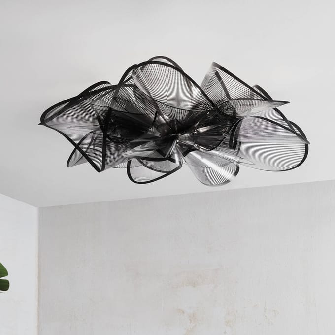 SLAMP La Belle Etoile Wand-/ Plafondlamp Zwart