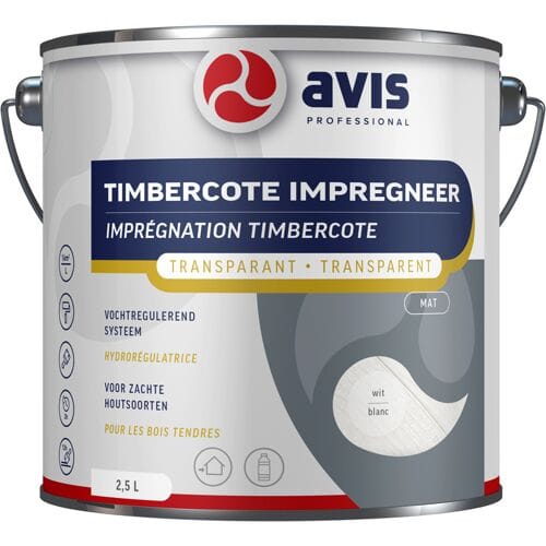 Avis Timbercote Impregneer - Wit