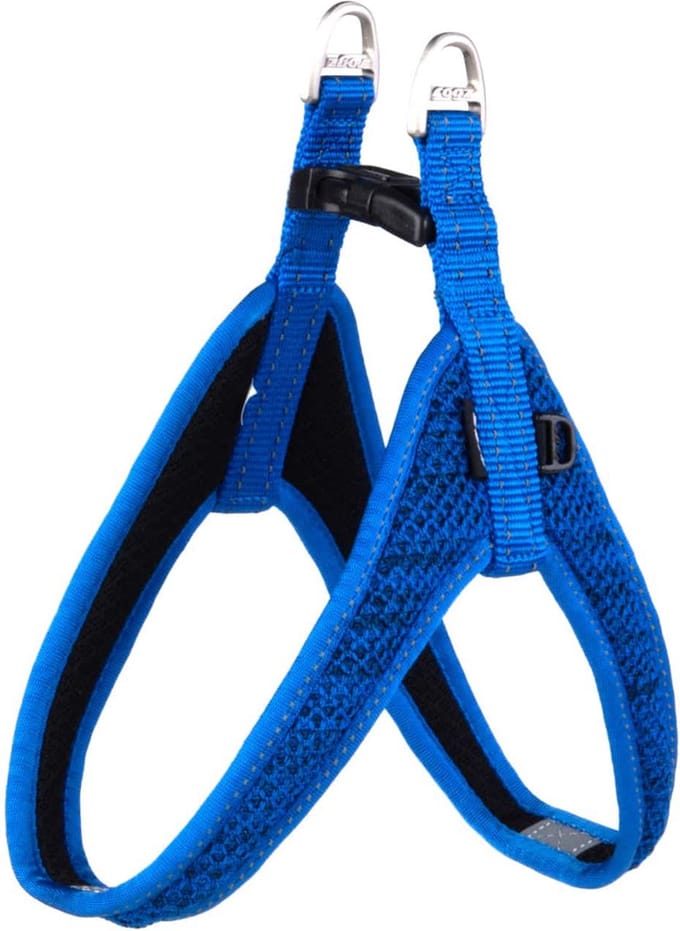 Rogz Utility Fast Fit Tuig Blauw - Hondenharnas - 32 cm