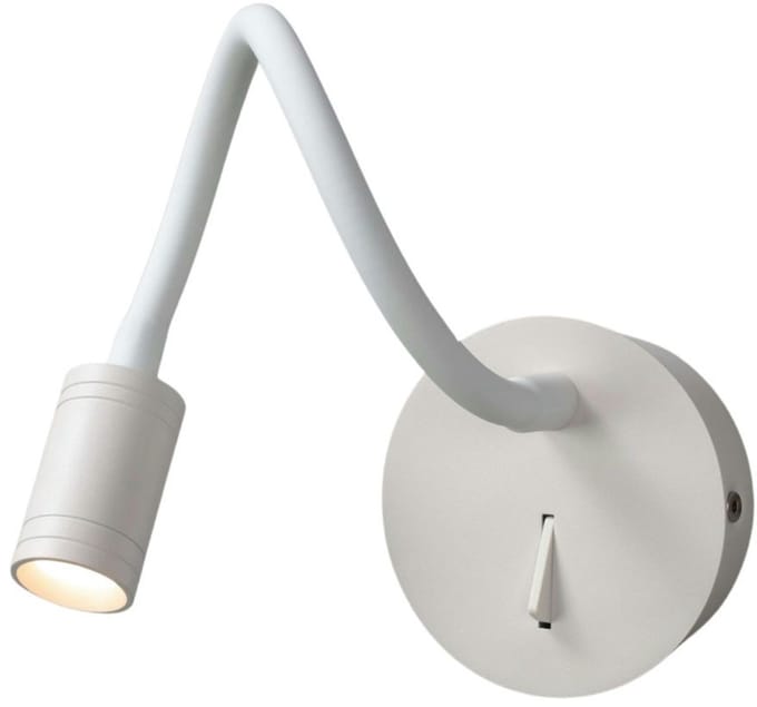 Kosilum - Aski - Wandlamp - Wit - Metaal en aluminium