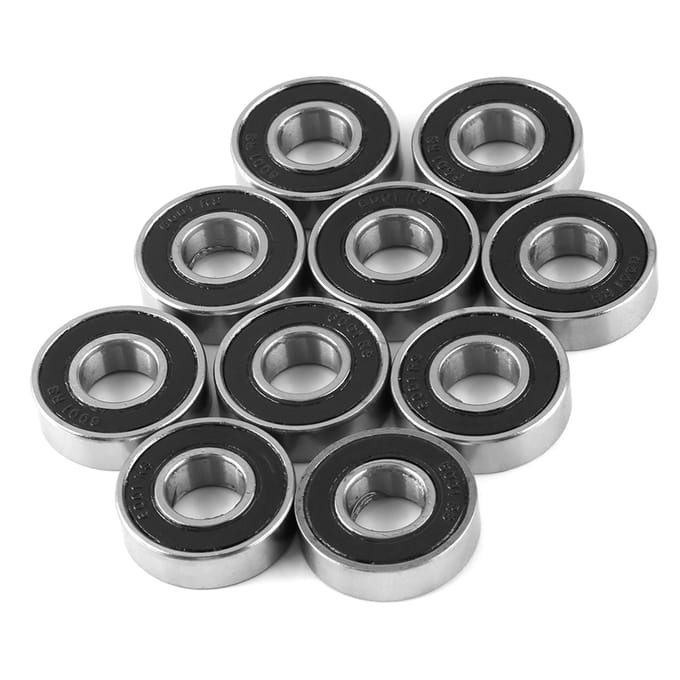 10 Stuks Duurzame Multi-Use Rubber Afgedichte Diepgroef 60012RS Kogellagers(12x28x8mm)