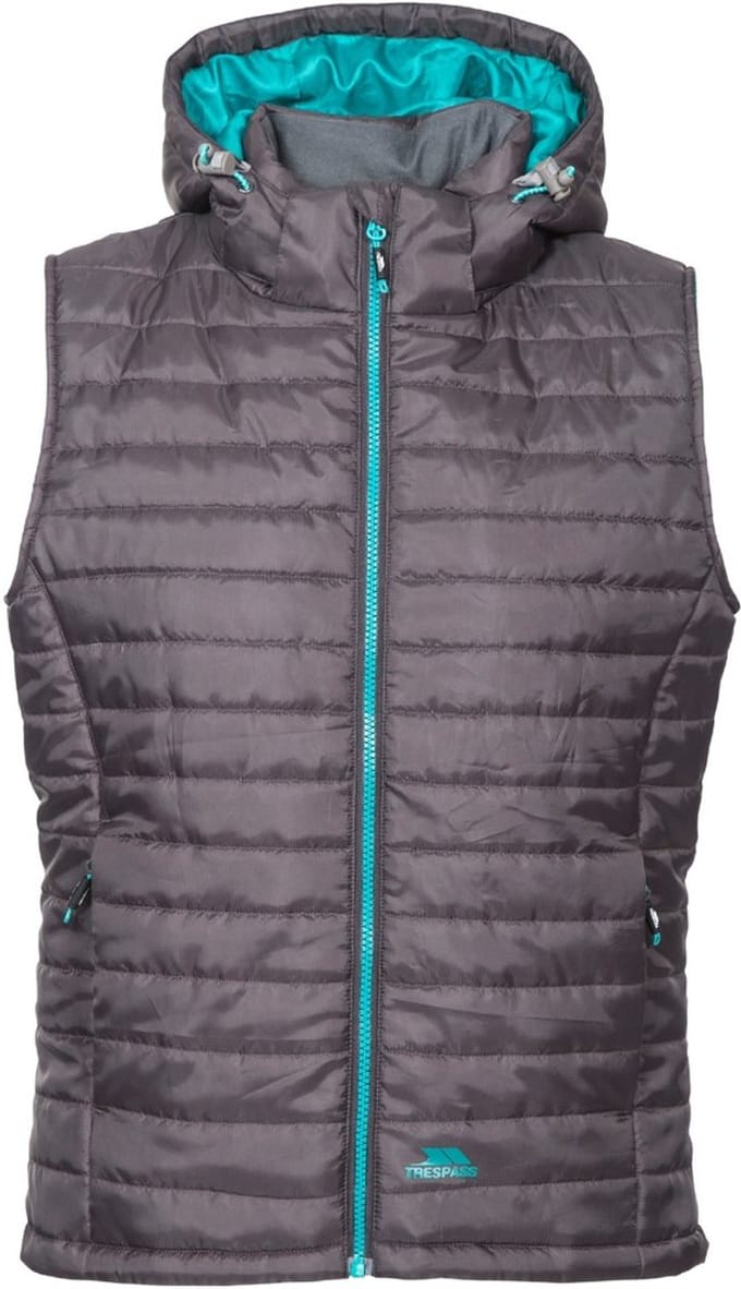 Trespass Aretha - Casual damesbodywarmer van koolstof - XL