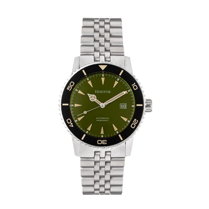 Heritor Hurst Diver Automatics HERHS1904 Heren Horloge 43MM 20ATM