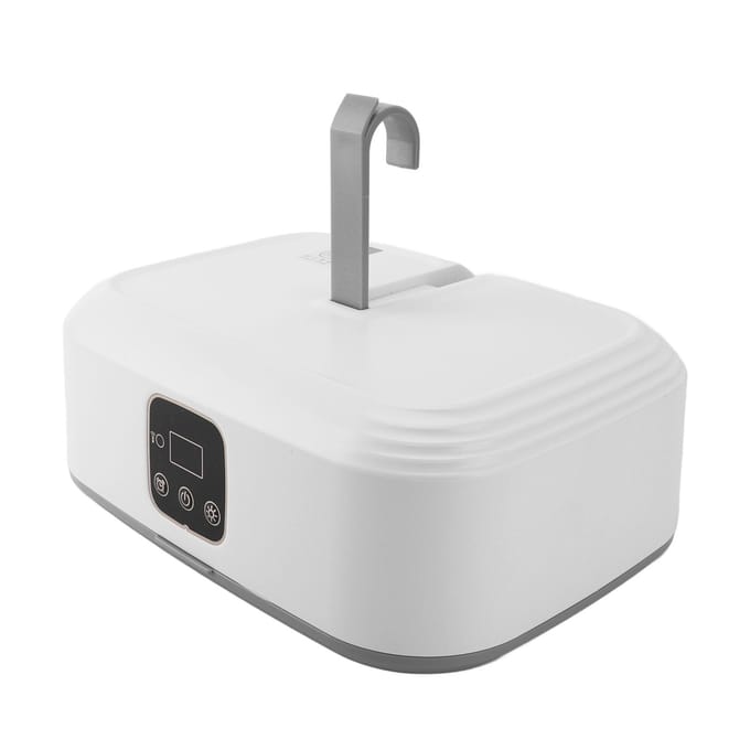 Draagbare Kledingdroger 600W 15min Sneldrogend Klein Compact Opvouwbaar Elektrisch Droogmachine met white