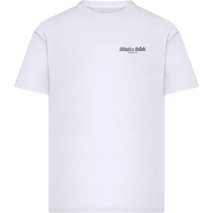 Mister Tee - Mission Failed Oversize Heren Tshirt - S - Wit