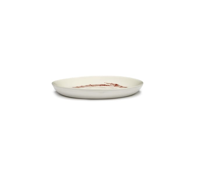 Serax Feast Bord XS - Set - wit / Stripes Rood