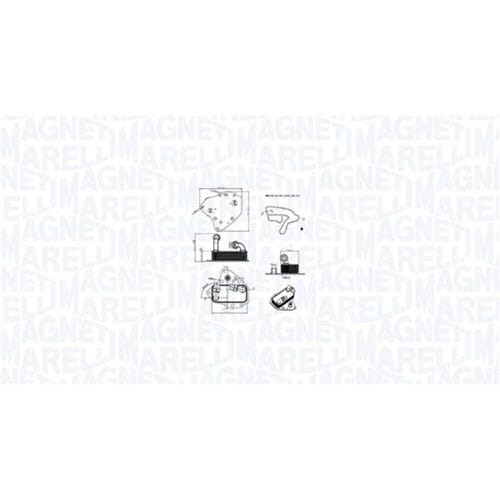 Oliefilterhuis MAGNETI MARELLI 350300000700