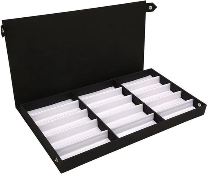 Multifunctionele Organizer voor Zonnebrillen en Sieraden met 15 Compartimenten voor Bureau en Ladeopslag