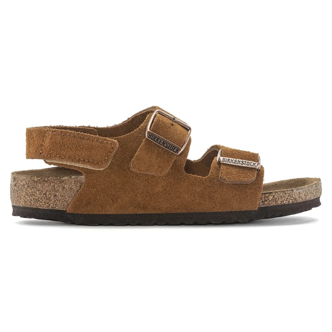 Leren sandalen voor kinderen Birkenstock Milano HL Suede