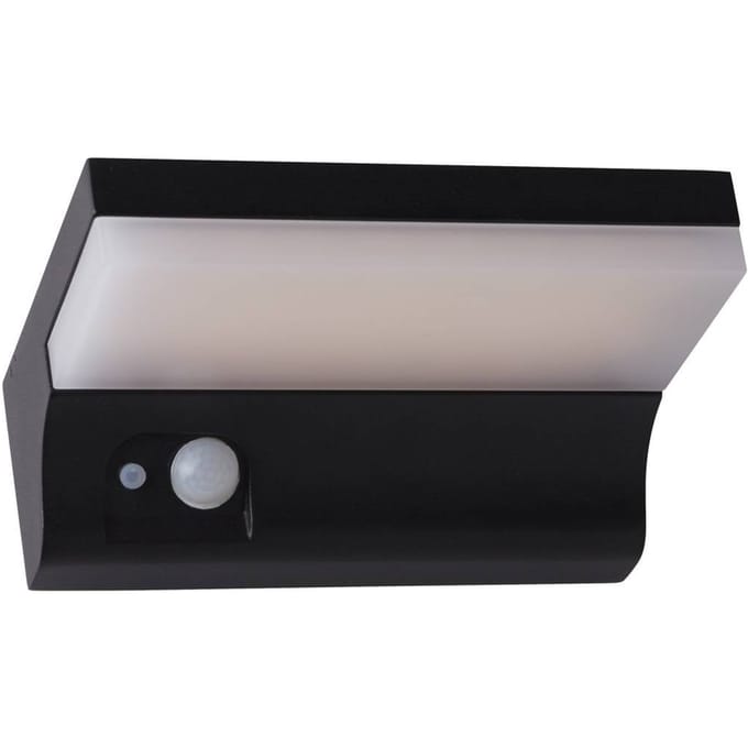 Searchlight LED buiten wandlamp op zonne-energie 67417BK